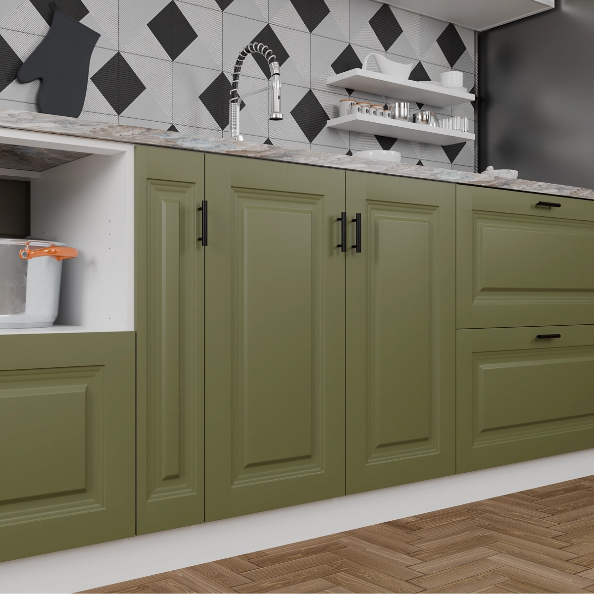 Кухонный фасад Оргей Миррис